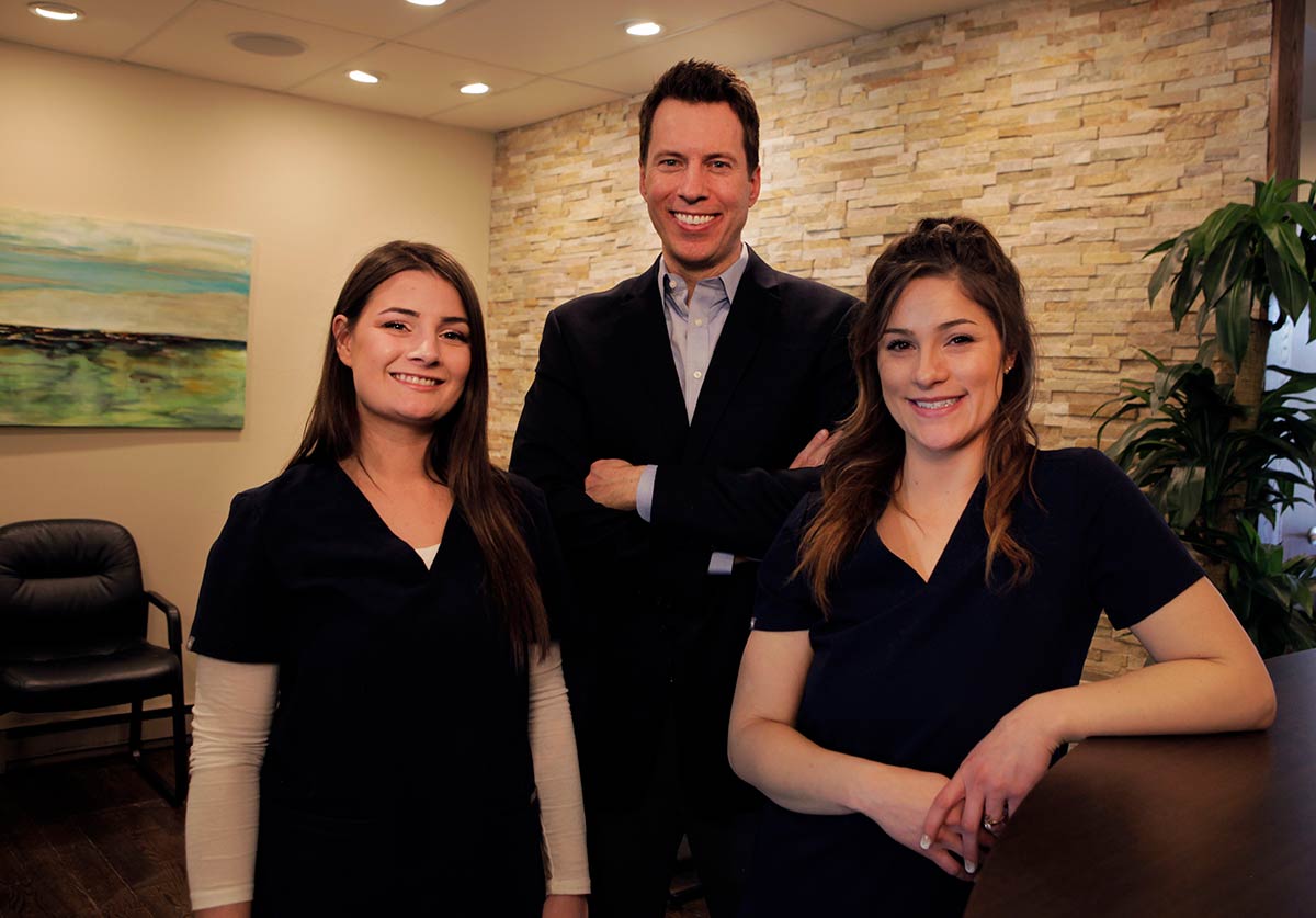 Evergreen CO Chiropractor Dr Jason Steinle with Team Evergreen CO Chiropractor Dr Jason Steinle with Team